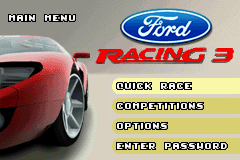 Ford Racing 3 screenshot 4 for GameBoy Advance